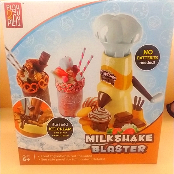 Toys New Kid Chef Milkshake Blaster Cooking Kids Ice Cream Fun